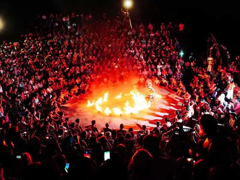 kecak fire dance