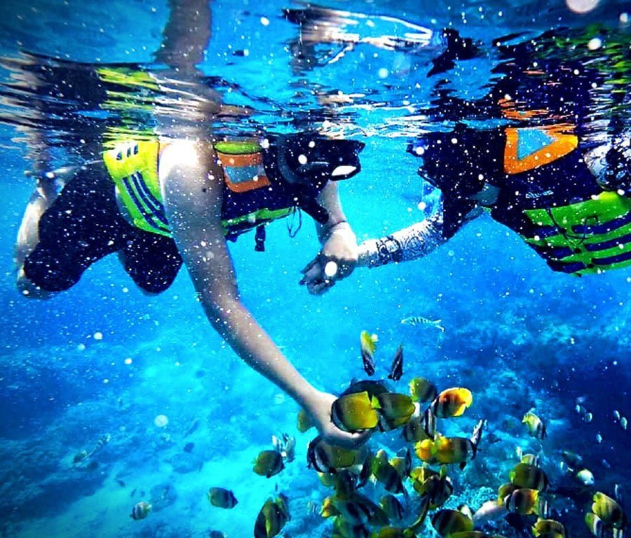 Snorkeling at Blue Lagoon and Tanjung Jepun Bali Activities